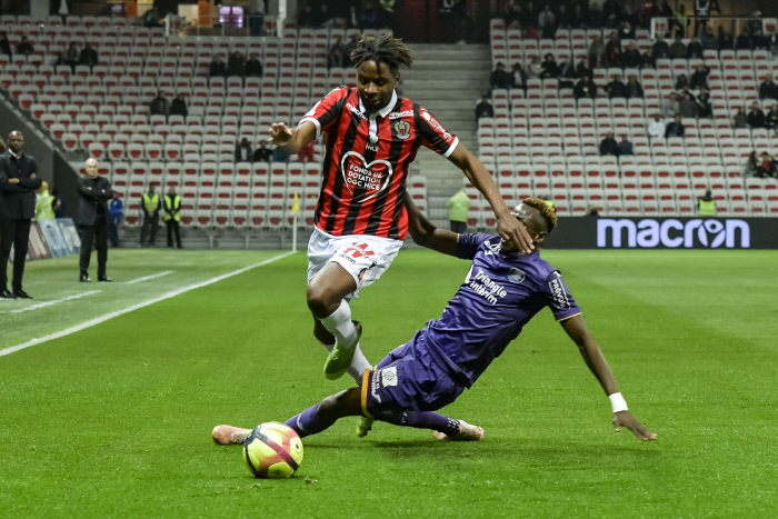 Adrien Tameze (OGC Nice) - Kelvin Adou Amian (Toulouse FC)