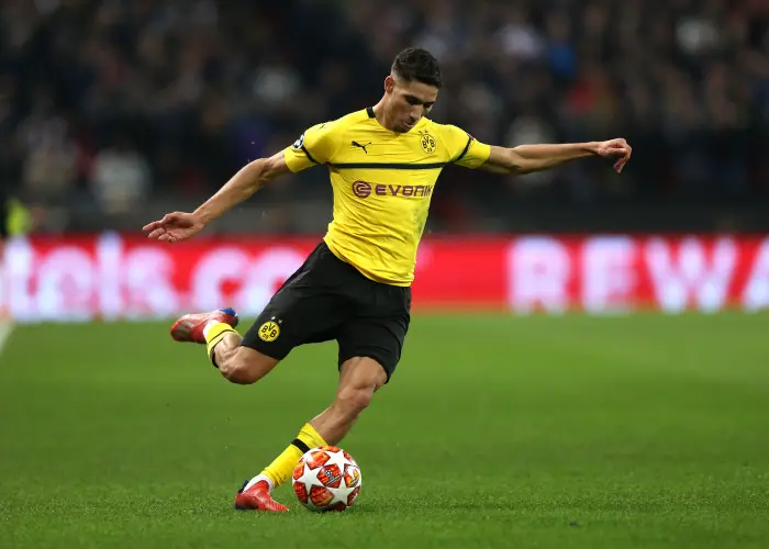 Achraf Hakimi of Borussia Dortmund