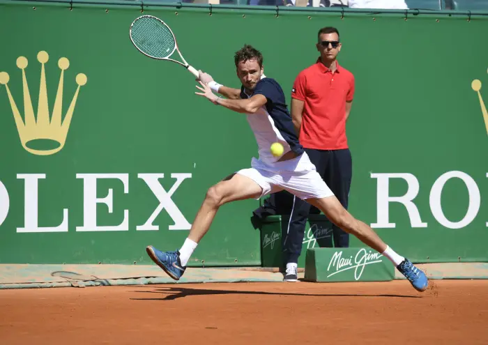 Tennis : Monte Carlo Rolex Masters  2019 - Daniil Medvedev - Russie