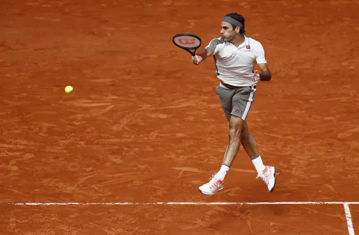 Tennis - French Open - Roland Garros, Paris, France - May 31, 2019. Switzerland's Roger Federer