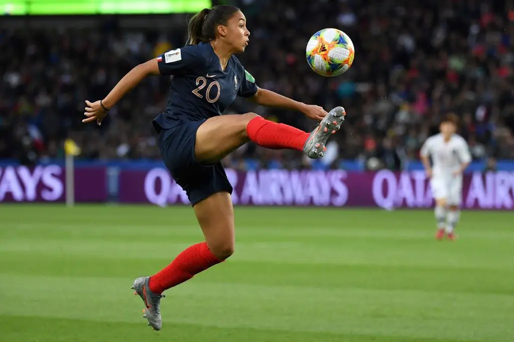 Delphine Cascarino, attaquante équipe de France féminine de football / Coupe du monde de football féminine 2019