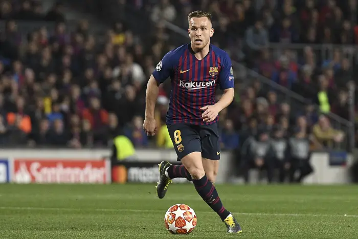 BARCELONA, 16-04-2019. UEFA Champions League 2018/ 2019, 1/4. Barcelona-Manchester United. Arthur Melo of FC Barcelona during the game Barcelona-Manchester United