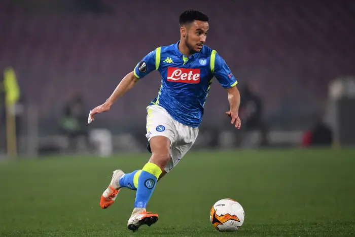 Adam Ounas of Napoli 
Napoli 21-02-2019 Stadio San Paolo, 
Football Europa League 2018/2019 Napoli - Zurich
Round of 32, 2nd leg