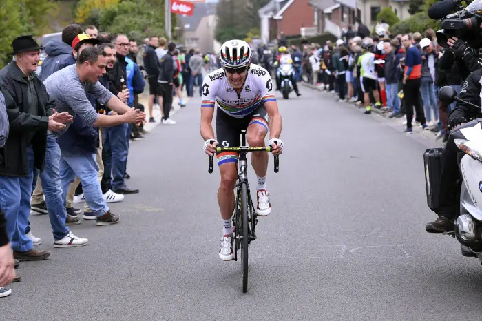 OVERIJSE, BELGIUM - APRIL 17 : IMPEY Daryl of MITCHELTONSCOTT pictured during the Flanders Classics UCI Europe Tour 59st Brabantse Pijl cycling race with start in Leuven and finish in Overijse on april 17, 2019 in Overijse, Belgium, 17/04/2019