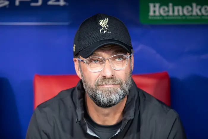 Liverpool's FC coach Jurgen Klopp during the match between Tottenham Hotspur FC v Liverpool FC, UEFA Champions League 2018-2019, Final match. Wanda Metropolitano Stadium. Madrid, Spain, 01 Jun 2019.