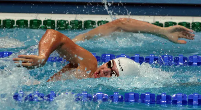 06.10.2018 Budapest(Hungary) FINA Swimming World Cup men s 200m free style Logan Fontaine France :