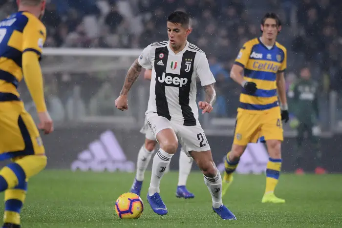 Joao Cancelo of Juventus in action