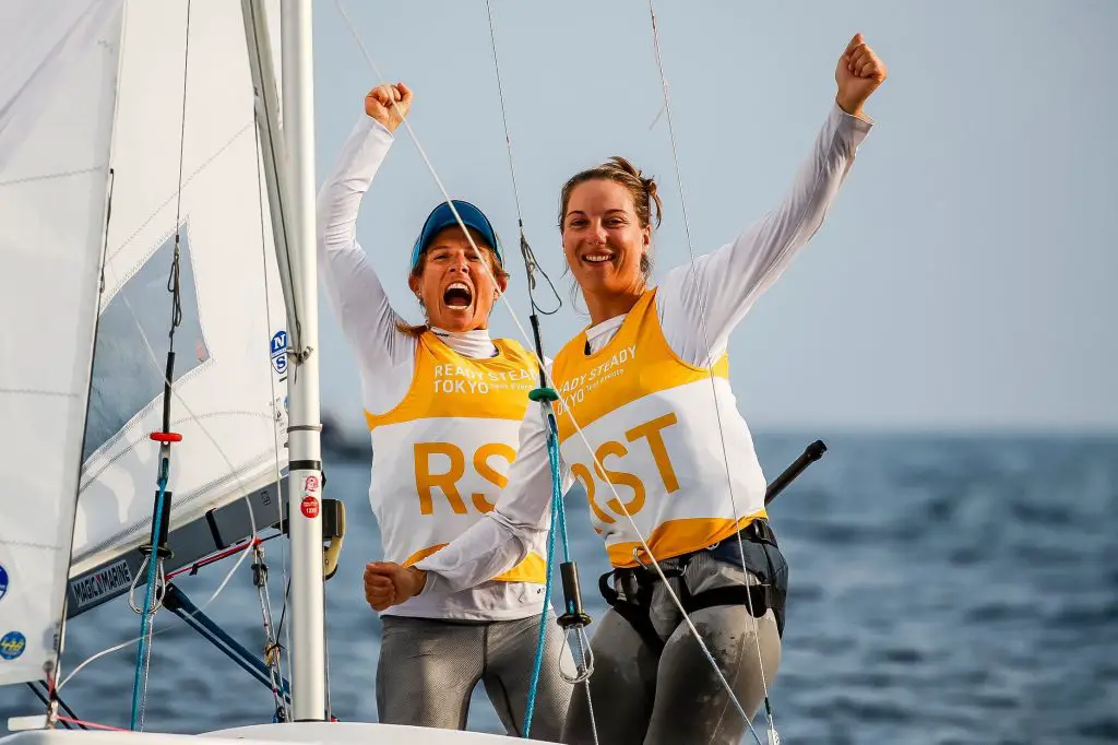 Camille Lecointre et Aloïse Retornaz naviguent ensemble depuis 2018. © Sailing Energy/World Sailing