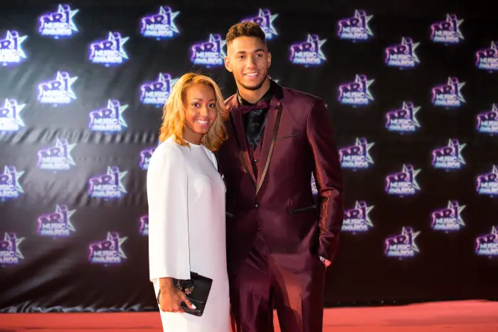 Tony Yoka et sa compagne Estelle Mossely, champions olympiques de boxe 2016 Ý Rio