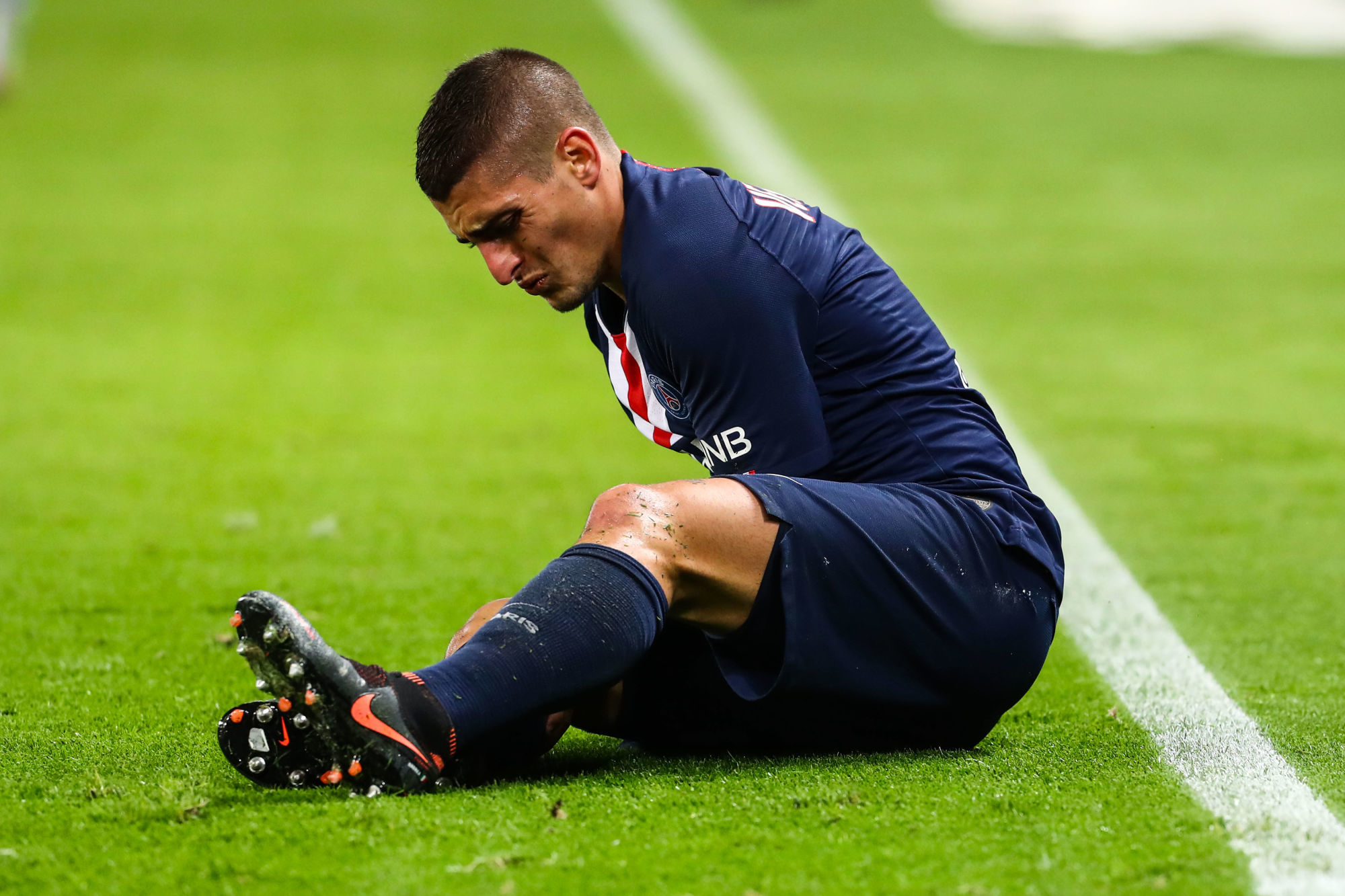 Marco VERRATTI of PSG during the Ligue 1 match between Paris and Marseille at Parc des Princes on October 27, 2019 in Paris, France. (Photo by Valentin Desbriel/Icon Sport) - Marco VERRATTI - Parc des Princes - Paris (France)