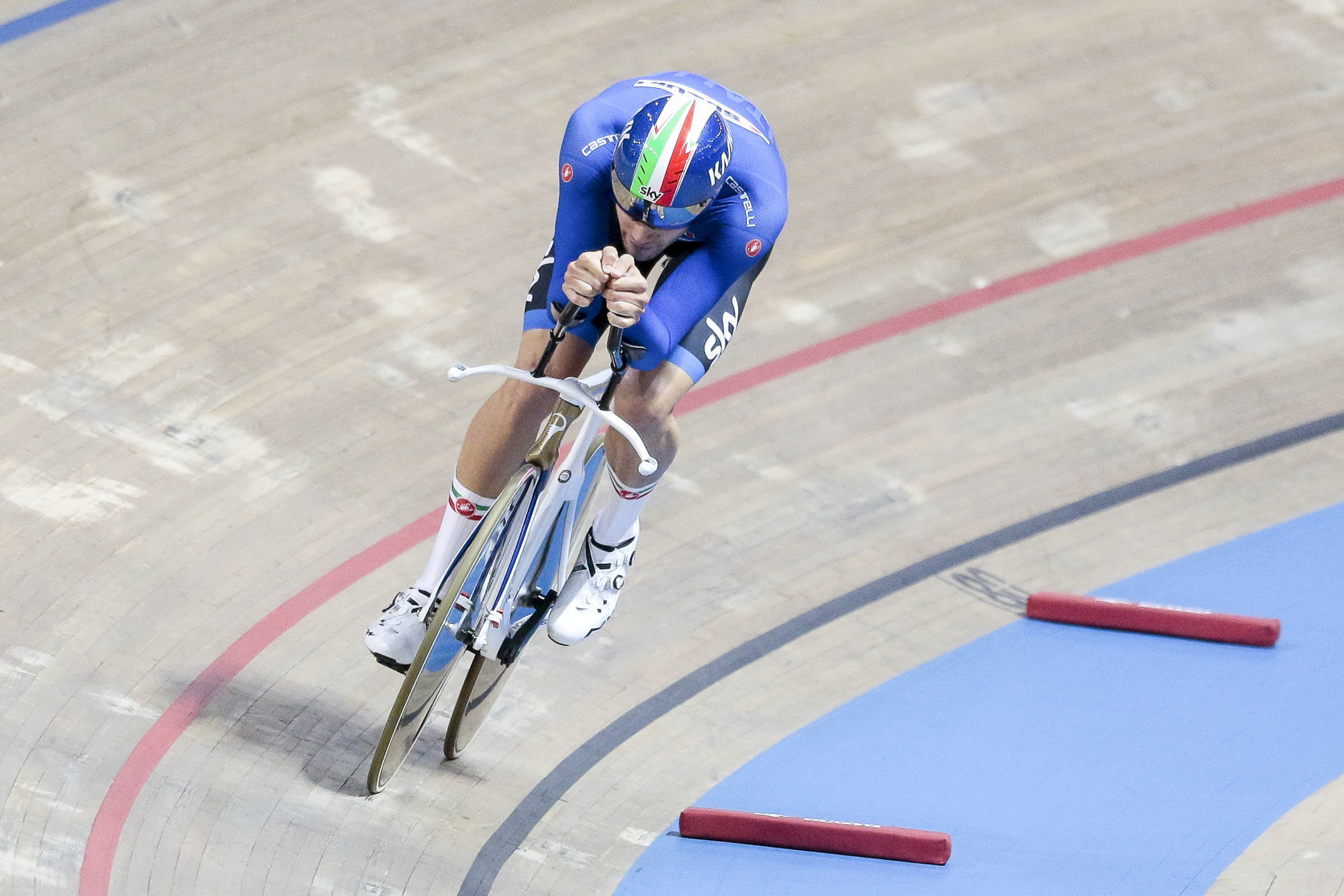 Filippo Ganna during the UCI 2019 Track Cycling World Championships on Pruszkow in 1st March 2019 
Photo : Newspix / Icon Sport
