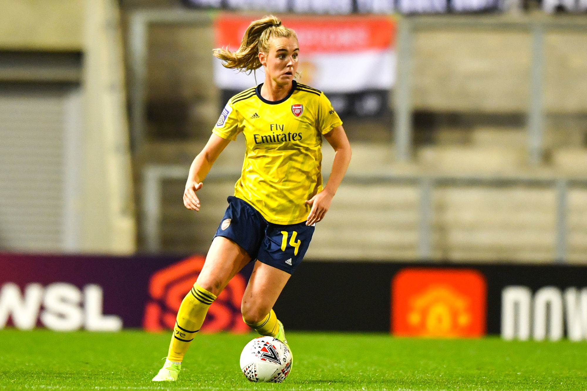 Arsenal's Jill Roord in action during the Barclays FA Women's Super League match at Leigh Sports Village, Leigh. 

Photo by Icon Sport - Jill ROORD - Leigh Sports Village - Manchester (Angleterre)