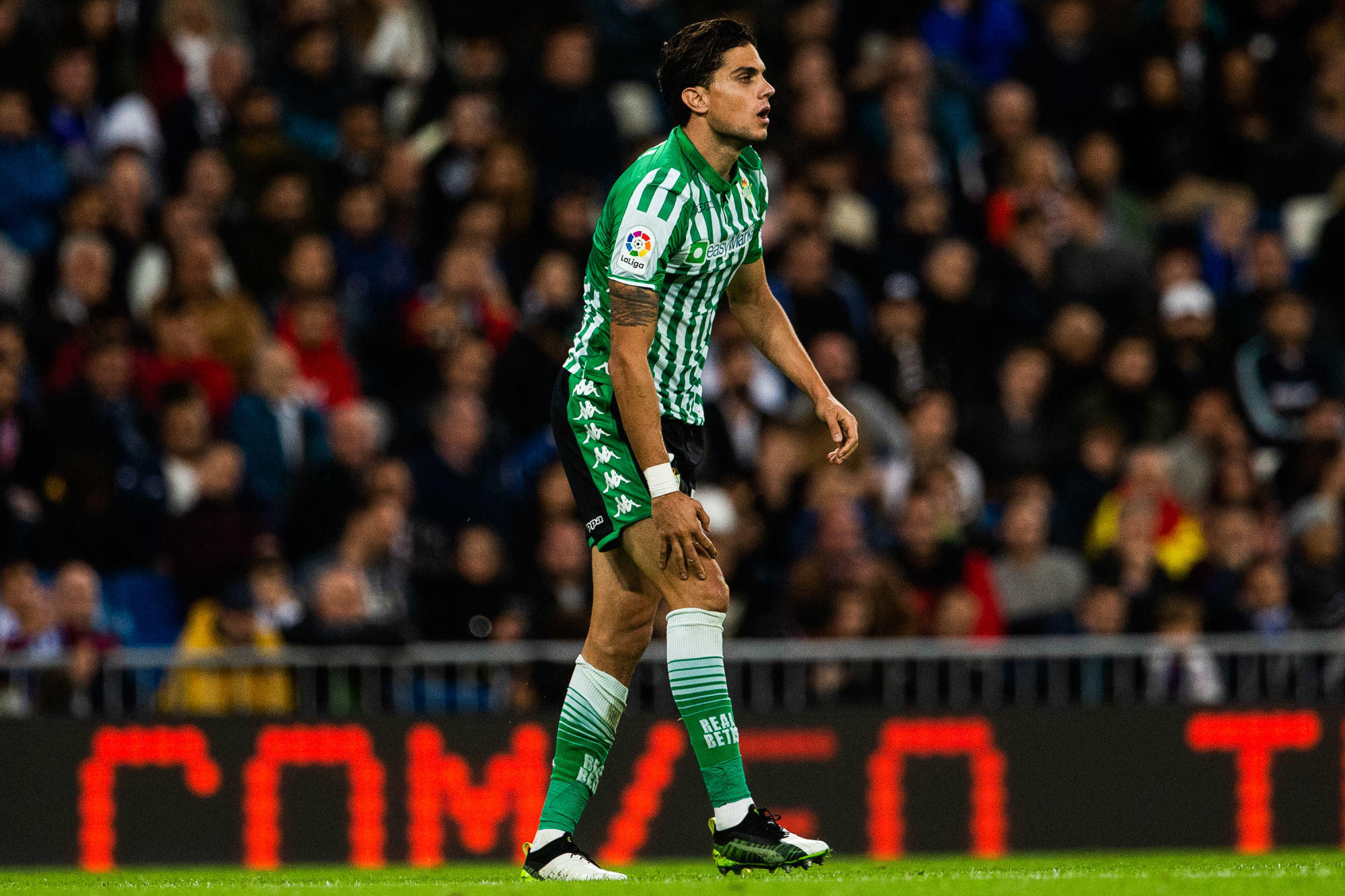 Marc Bartra of Real Betis during the Liga match between Real Madrid and Real Betis at Estadio Santiago Bernabeu on November 2, 2019 in Madrid, Spain. (Photo by Pressinphoto/Icon Sport) - Marc BARTRA - Stade Santiago-Bernabeu - Madrid (Espagne)