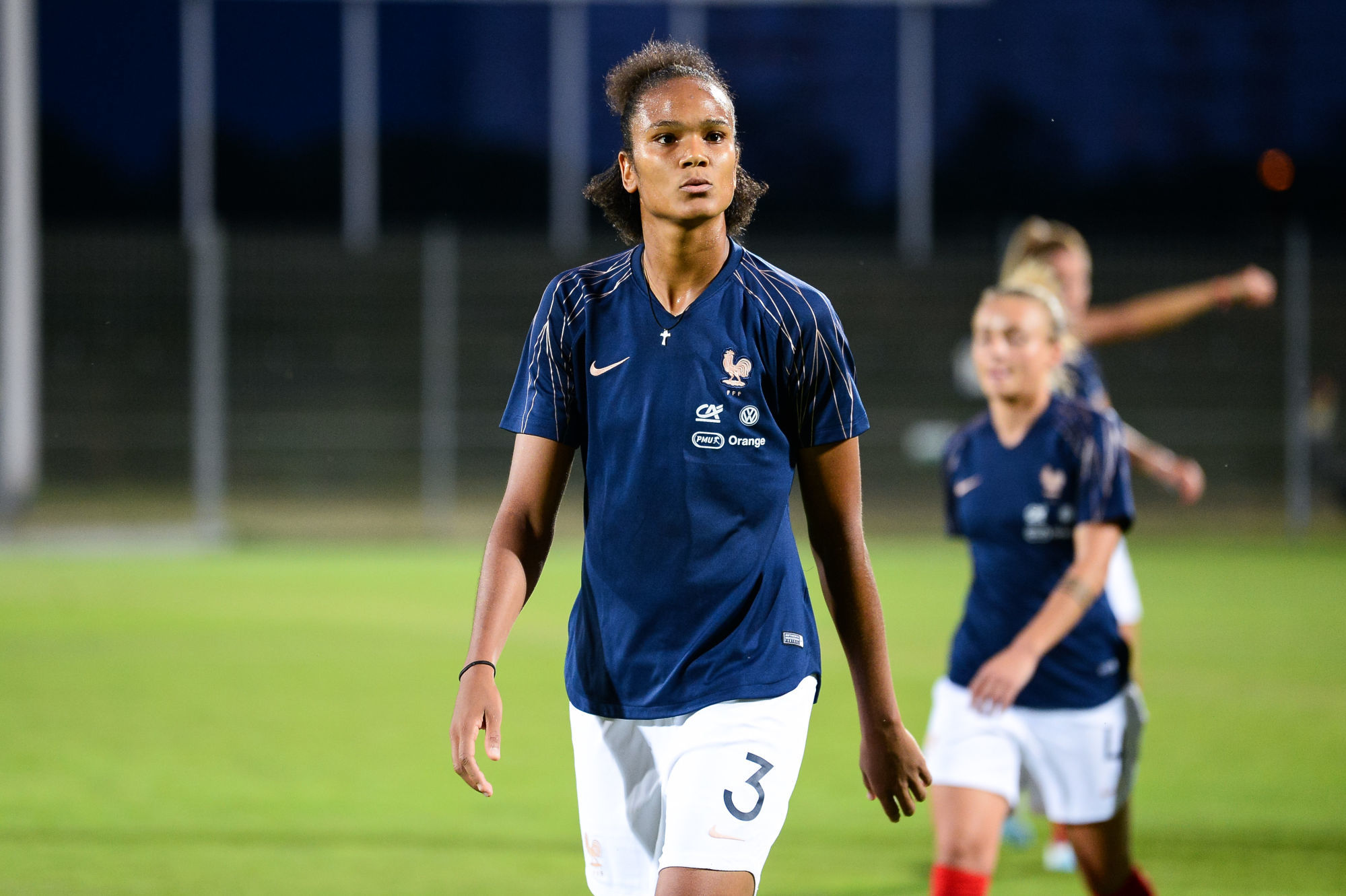 France's defender Wendie Renard before the Women's International Football Friendly match between France and Spain at Stade Gabriel Montpied on August 31, 2019 in Clermont-Ferrand, France. (Photo by Baptiste Fernandez/Icon Sport)