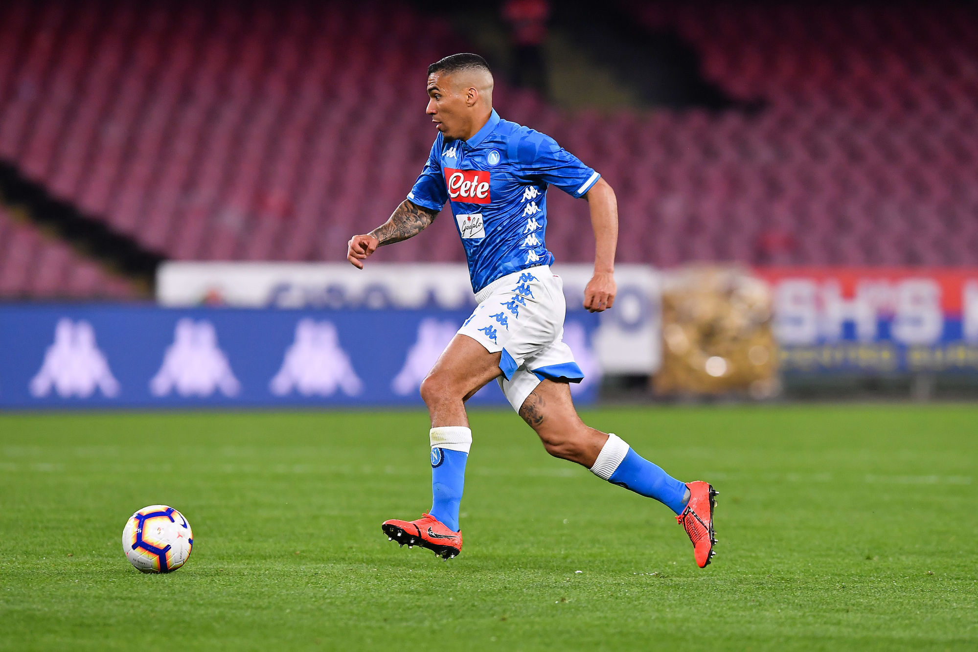 Marques Loureiro Allan (SSC Napoli) during the Serie A match between Napoli and Udinese on 17th March 2019'hoto : Cafaro / LaPresse / Icon Sport