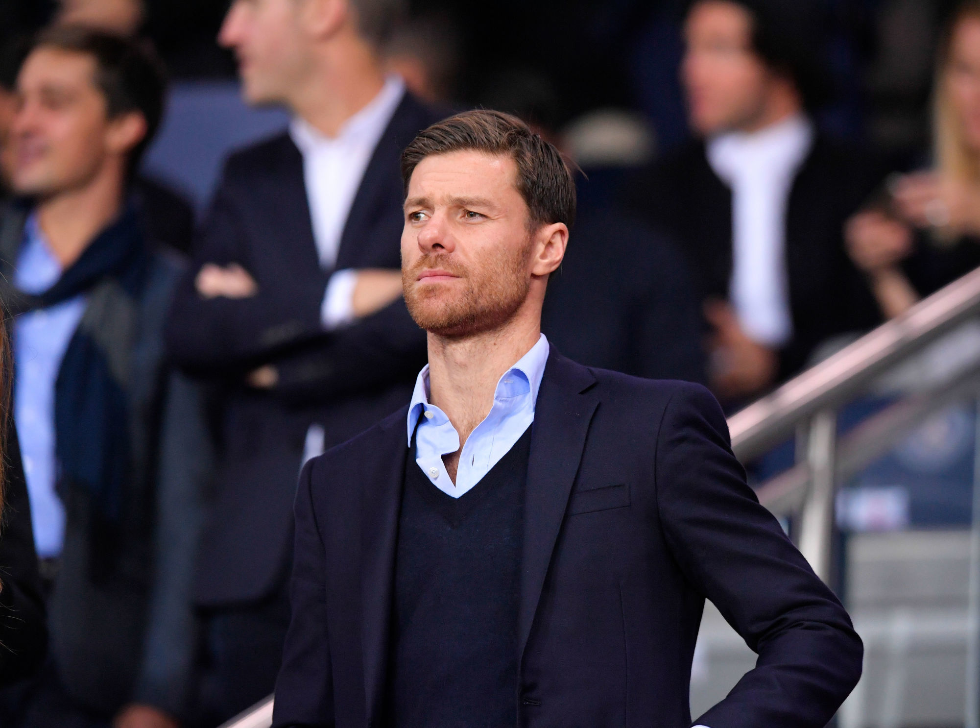 Xabi Alonso during the Champions League match between Paris Saint Germain and Bayern Munich on 27th September 2017 Photo : Mis / Icon Sport