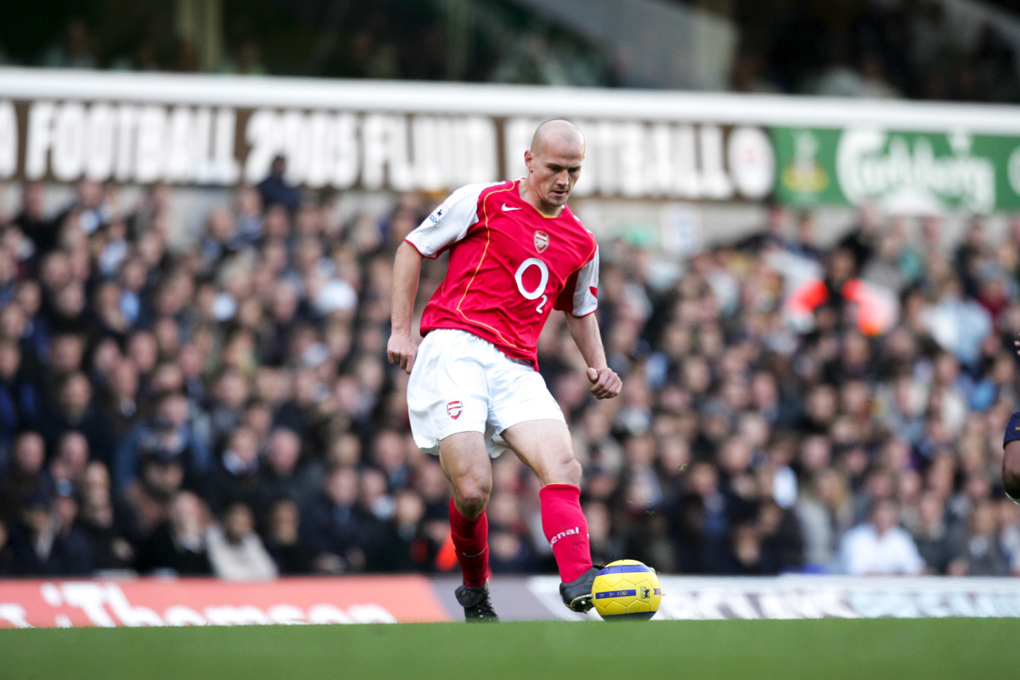 Pascal Cygan of Arsenal during the Premier League match between Tottenham and Arsenal at White Hart Lane, London, England on November 13th 2004 ( Photo by Alain Gadoffre / Onze / Icon Sport )