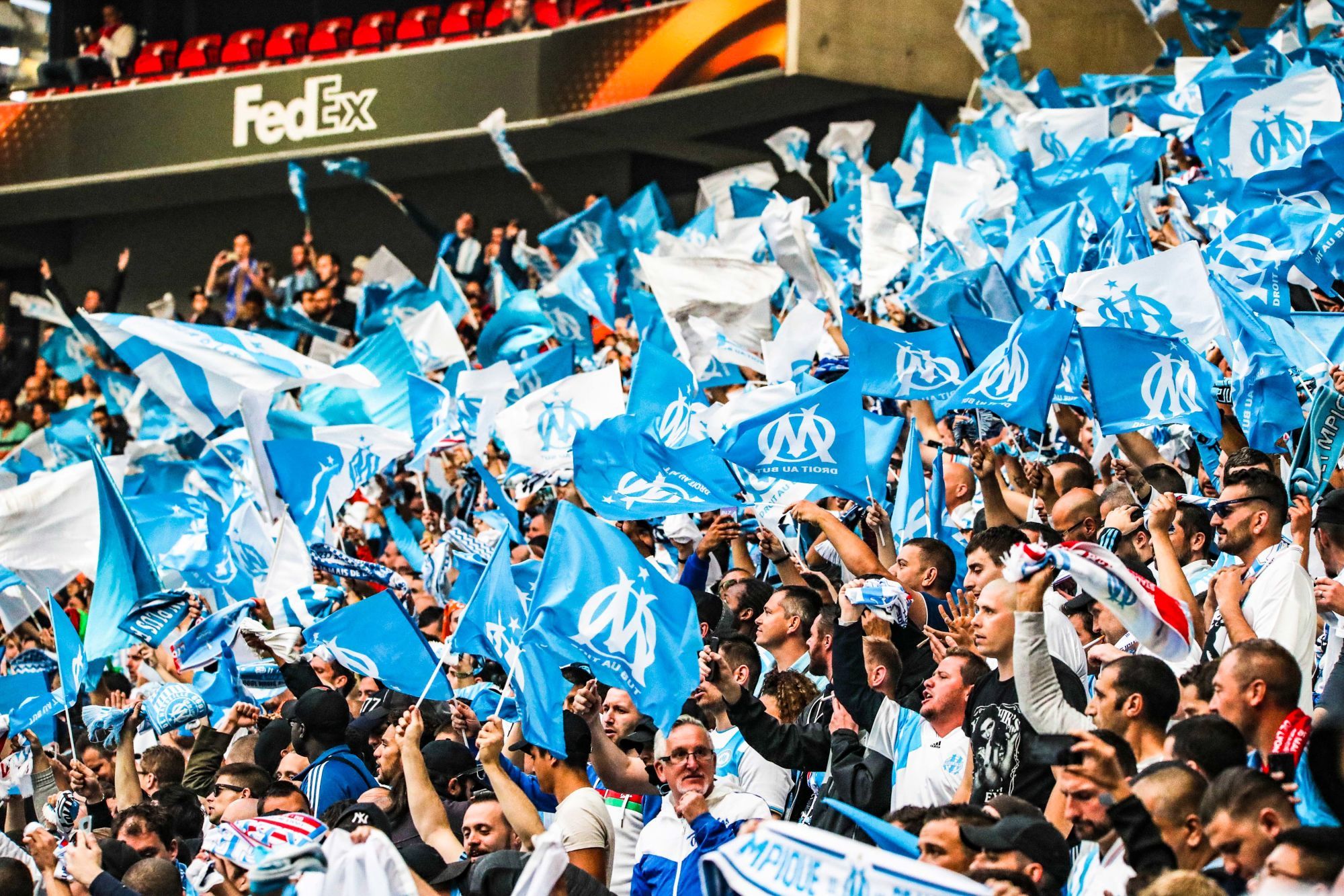 Photo by Guillaume Ruoppolo/Icon Sport - Olympique de Marseille / supporters / OM