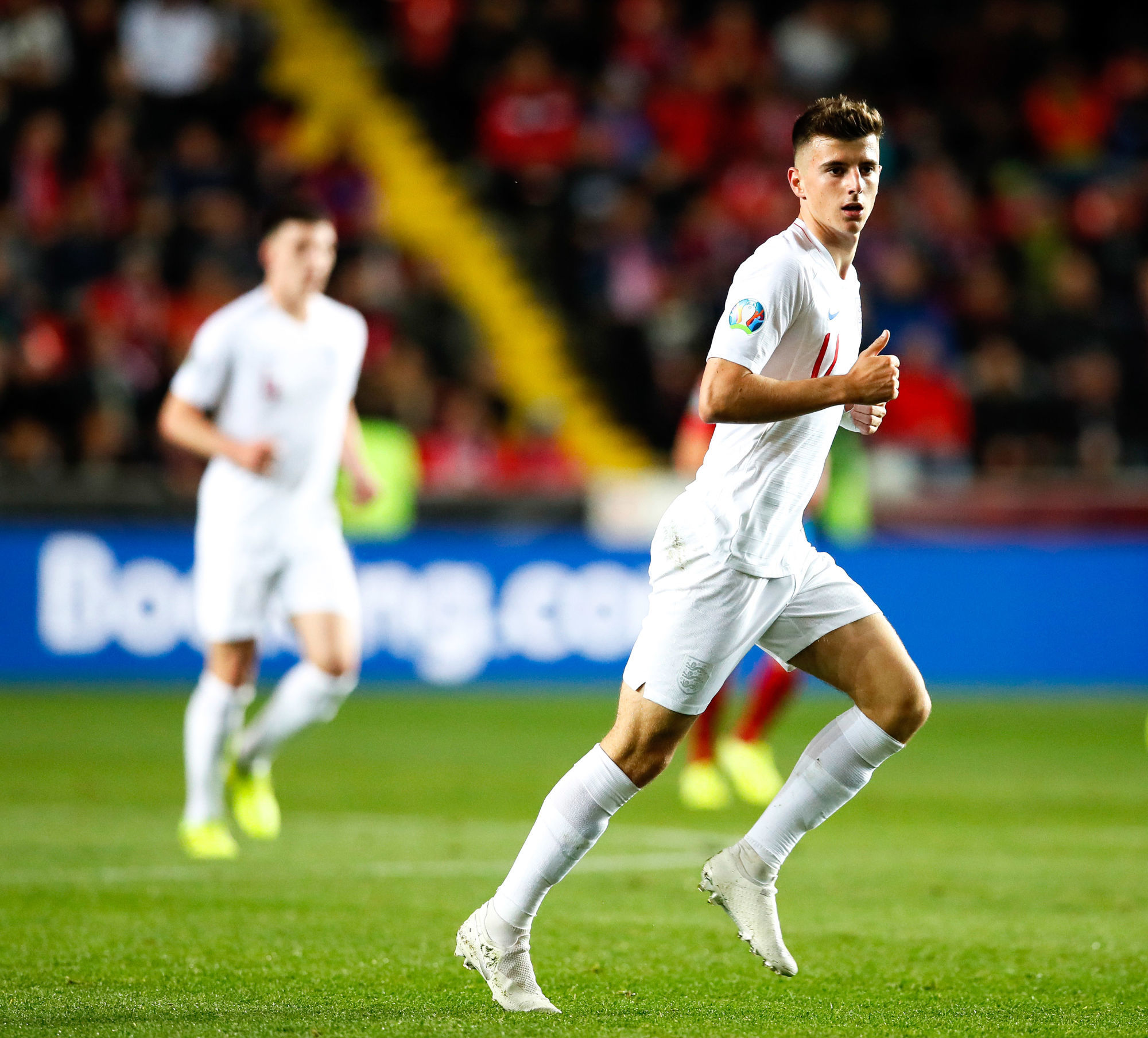 England's Mason Mount during the UEFA Euro 2020 Qualifying match at the Sinobo Stadium, Prague. Picture date: 11th October 2019. Picture credit should read: David Klein/Sportimage 
Photo by Icon Sport - Mason MOUNT - Sinobo Stadium - Prague (Republique Tcheque)