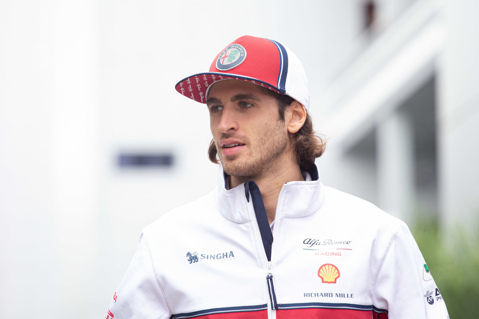 Antonio Giovinazzi (ITA) Alfa Romeo Racing..26.09.2019. Formula 1 World Championship, Rd 16, Russian Grand Prix, Sochi Autodrom, Sochi, Russia, Preparation Day.. - www.xpbimages.com, EMail: requests@xpbimages.com - copy of publication required for printed pictures. Every used picture is fee-liable. © Copyright: Bearne / XPB Images ..Photo by Icon Sport - Antonio GIOVINAZZI - Sotchi (Russie)