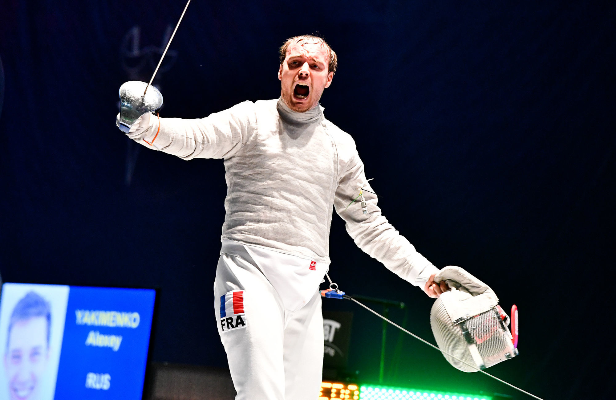 Vincent Anstett during the european Fencing Championship in Torun - Poland on 22th June, 2016