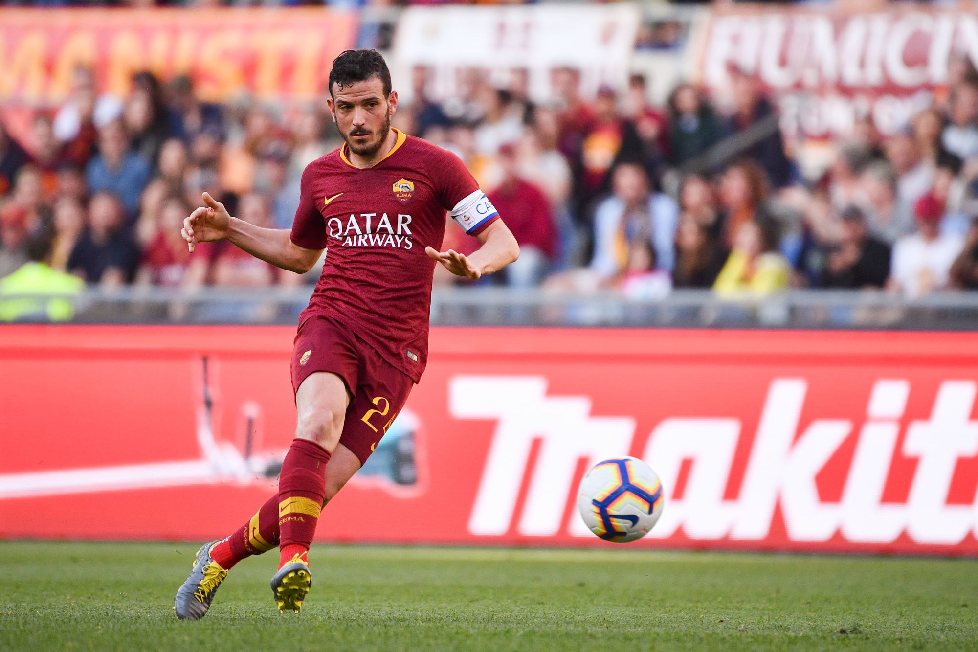 Alessandro Florenzi during the Serie A TIM match between Roma and Cagliari on April 27th, 2019.
Photo : LaPresse / Icon Sport