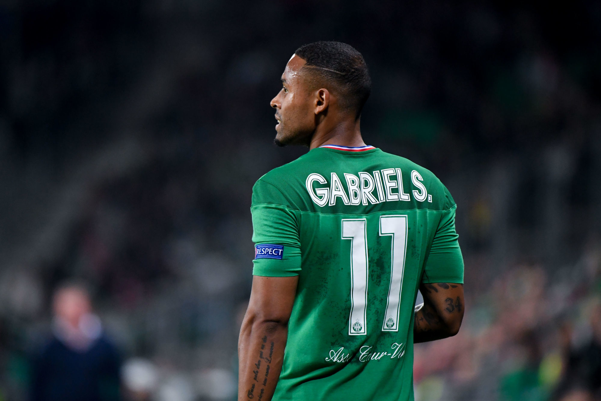 Gabriel SILVA of Saint Etienne during the UEFA Europa League, Group I match between Saint Etienne and Oleksandria on October 24, 2019 in Saint-Etienne, France. (Photo by Anthony Dibon/Icon Sport) - Gabriel SILVA - Stade Geoffroy-Guichard - Saint Etienne (France)