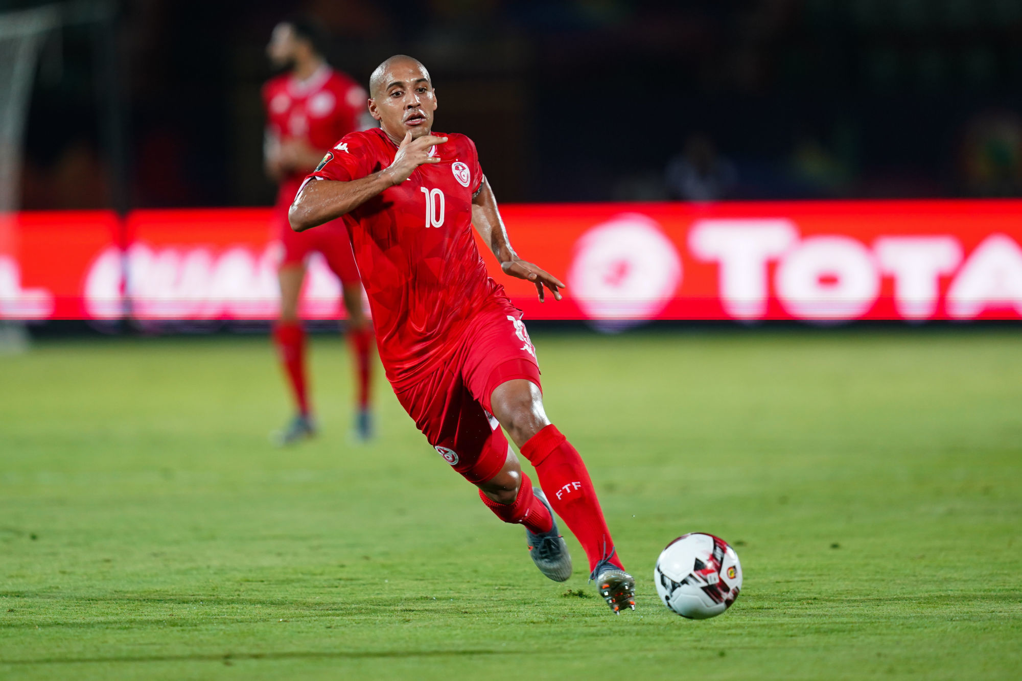 Wahbi Khazri of Tunisia during the 2019 Africa Cup of Nations third place final soccer match between Tunisia and Nigeria at the Al-Salam Stadium on 17th July 2019 Photo : Ulrik Pedersen / Icon Sport