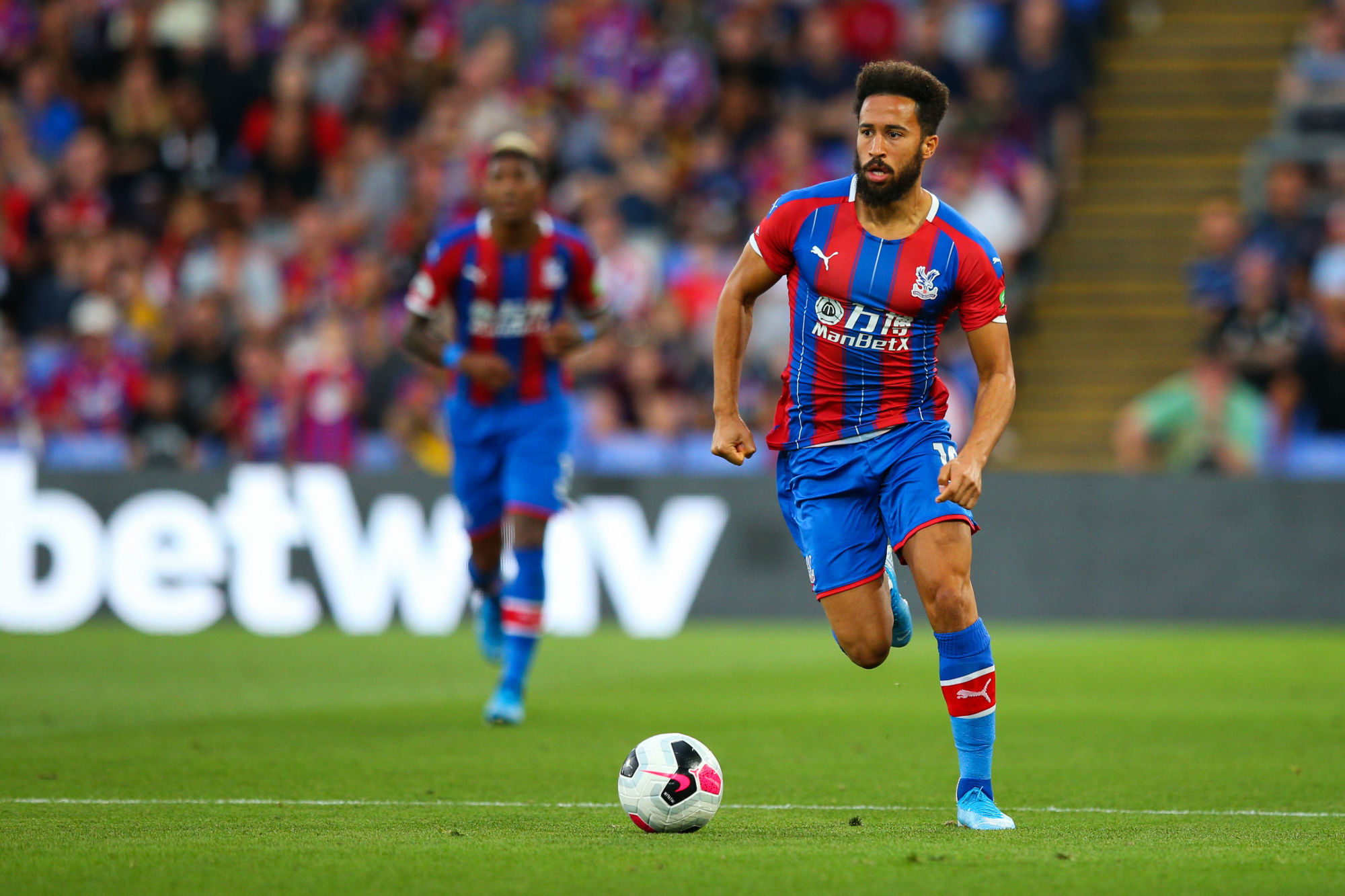 Andros Townsend of Crystal Palace in action during the Premier League match at Selhurst Park, London. Picture date: 31st August 2019. Photo : PA Images / Icon Sport