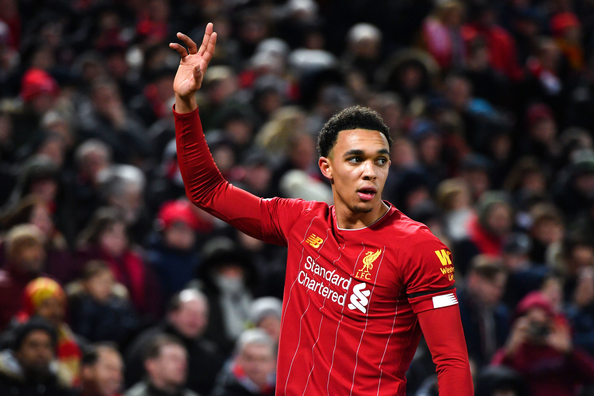 Liverpool's Trent Alexander-Arnold during the Premier League match at Anfield, Liverpool. 

Photo by Icon Sport - Anfield Road - Liverpool (Angleterre)
