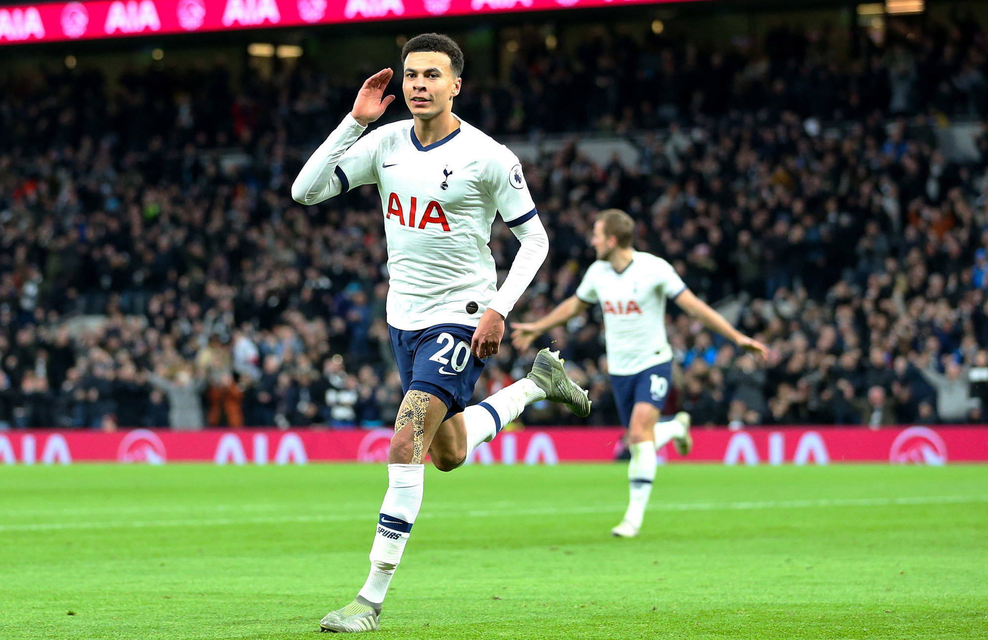 Tottenham Hotspur's Dele Alli celebrates scoring his side's second goal of the game 

Photo by Icon Sport - Dele ALLI - Tottenham Hotspur  - Londres (Angleterre)