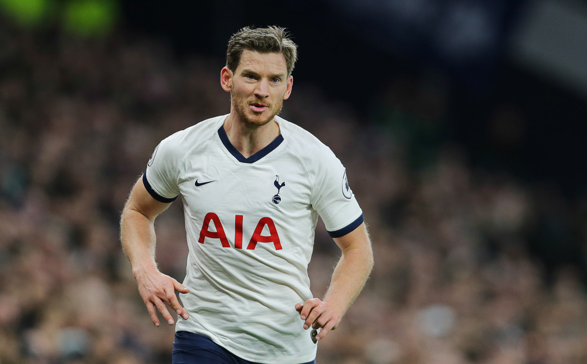 Tottenham’s Jan Vertonghen during the Premier League match at the Tottenham Hotspur Stadium, London. Picture date: 7th December 2019. Picture credit should read: Paul Terry/Sportimage via PA Images - Jan VERTONGHEN - Tottenham Hotspur  - Londres (Angleterre)