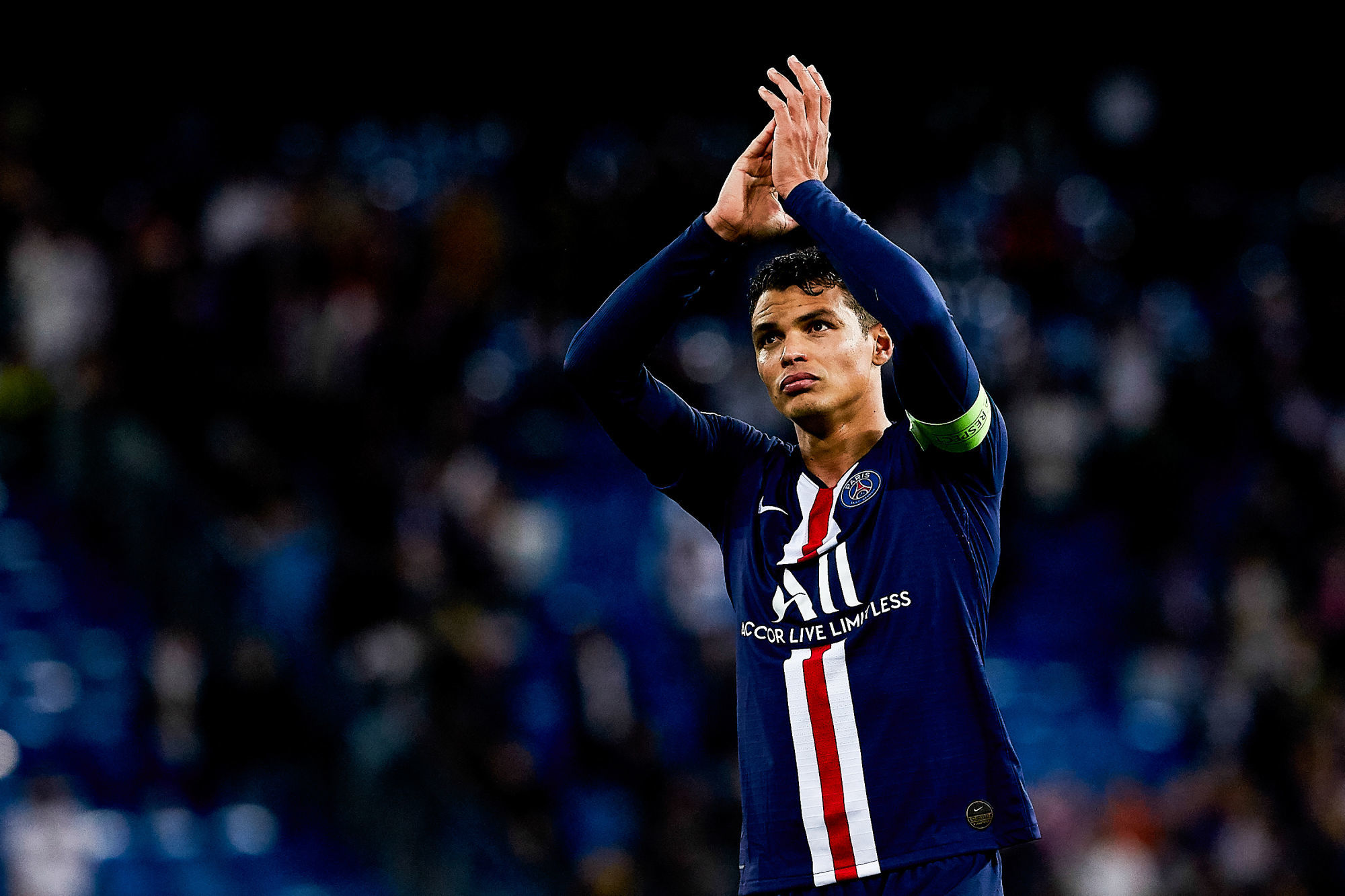 Photo by Pressinphoto/Icon Sport - Thiago SILVA - PSG