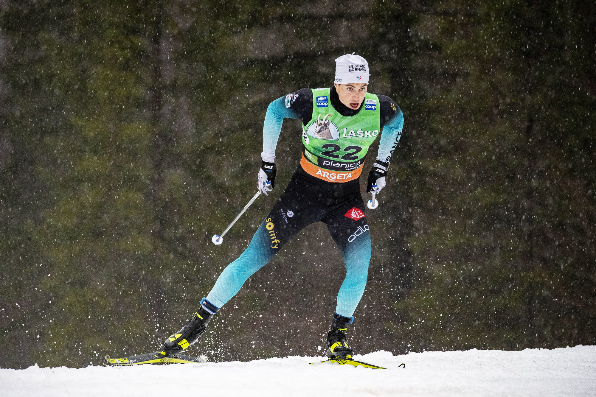 21.12.2019, Planica, Slovenia (SLO):
Lucas Chanavat (FRA) - FIS world cup cross-country, individual sprint, Planica (SLO).  . 

Photo by Icon Sport