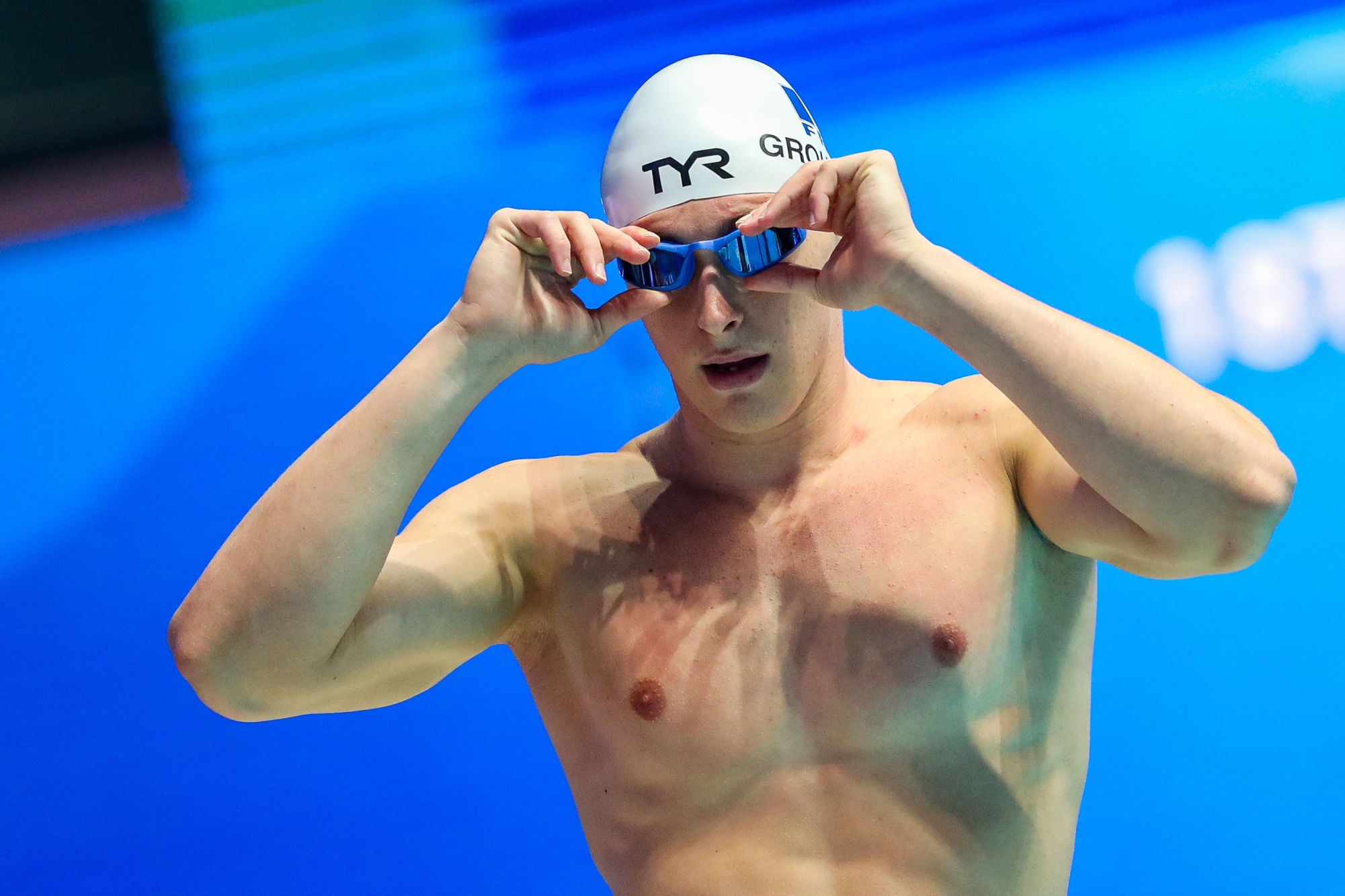 GWANGJU,SOUTH KOREA,21.JUL.19 - SWIMMING - FINA World Championships, 50m butterfly, men. Image shows Maxime Grousset (FRA). Photo : Gepa / Icon Sport