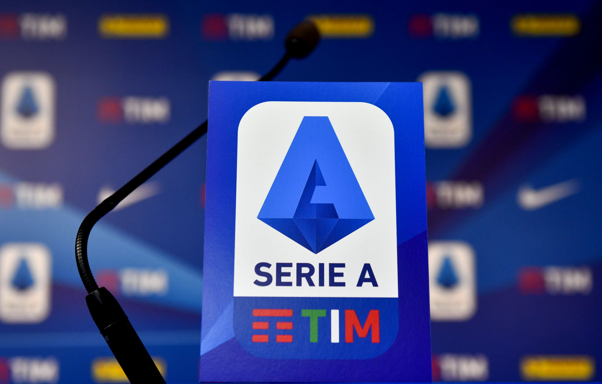 Milano 08/07/2019
Presentation of the new logo of the Serie A.
Photo : Ipp / Icon Sport