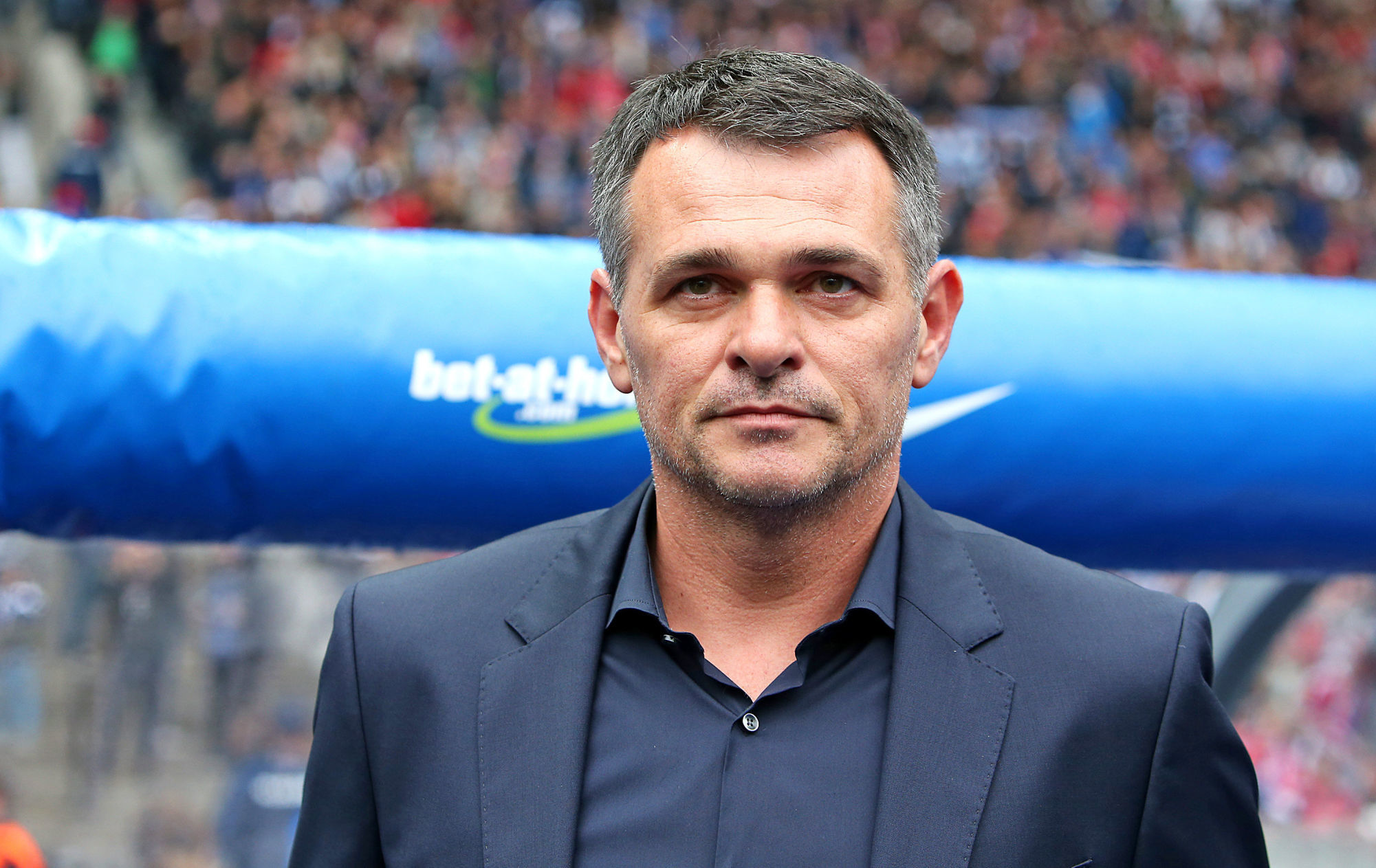 Willy Sagnol coach of Bayern during the bundesliga match between Hertha Berlin and Bayern Muenchen on October 1, 2017 in Berlin
Photo : Mis / Icon Sport