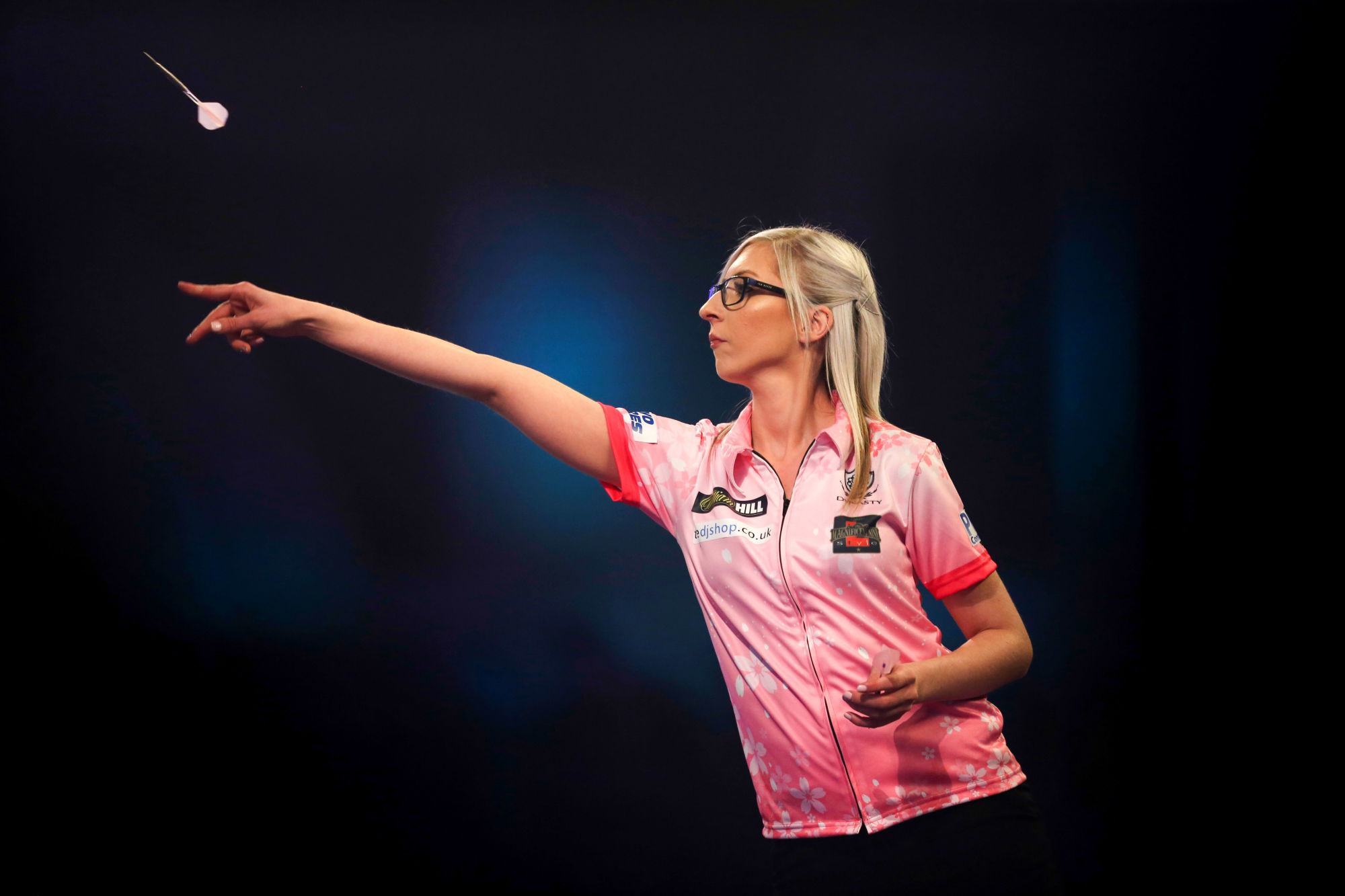 Fallon Sherrock in action during day five of the William Hill World Championships at Alexandra Palace, London. 

Photo by Icon Sport - Londres (Angleterre)