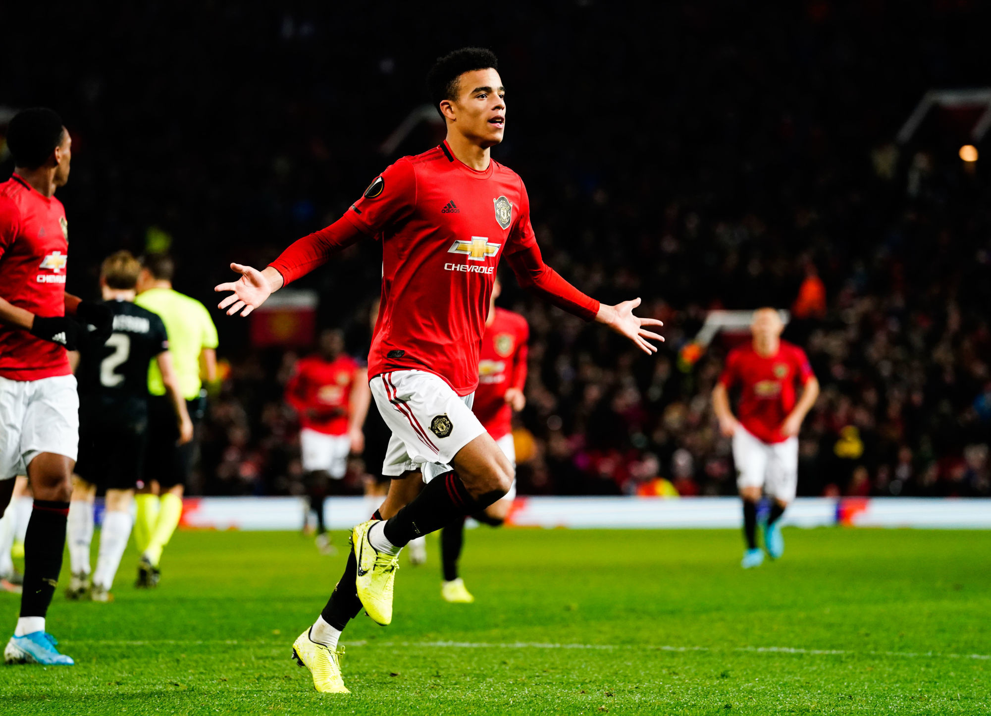 Photo by Icon Sport - Mason GREENWOOD - Old Trafford - Manchester (Angleterre)