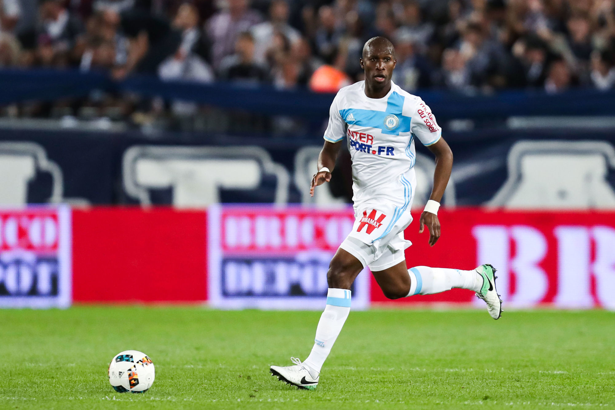 Rod Fanni of Marseille during the Ligue 1 match between Girondins de Bordeaux and Olympique de Marseille at Nouveau Stade de Bordeaux on May 14, 2017 in Bordeaux, France. (Photo by Manuel Blondeau/Icon Sport)