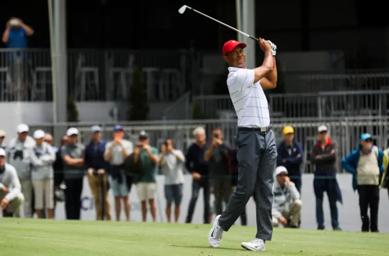 Tiger Woods permet aux États-Unis de rester en course — Presidents Cup Tiger Woods permet aux États-Unis de rester en course — Presidents Cup