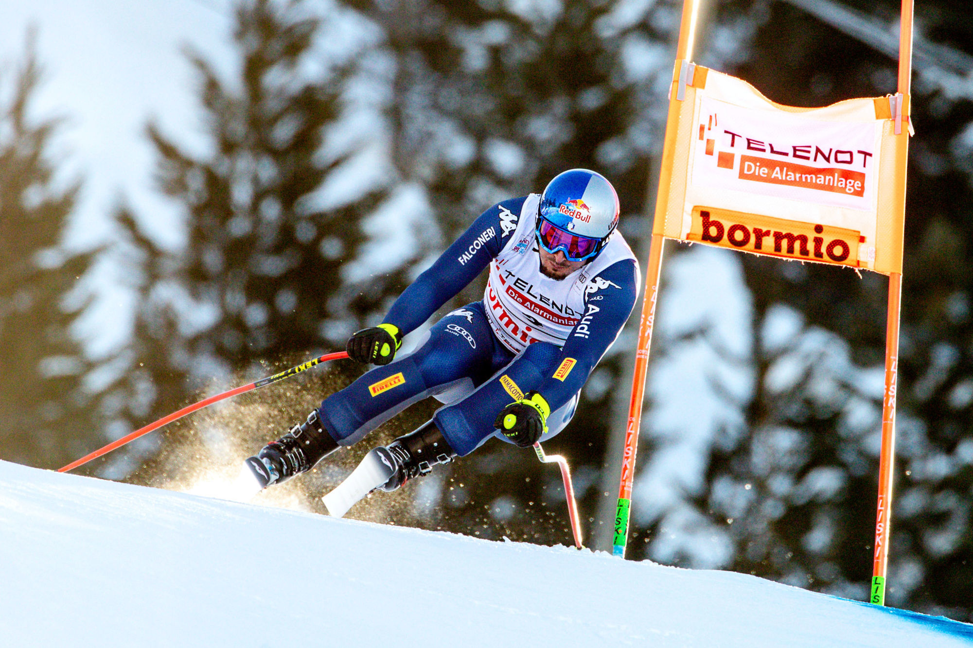 BORMIO,ITALY,28.DEC.19 - ALPINE SKIING - FIS World Cup, downhill, men. Image shows Dominik Paris (ITA). Photo: GEPA pictures/ Matic Klansek 
Photo by Icon Sport - Bormio (Italie)