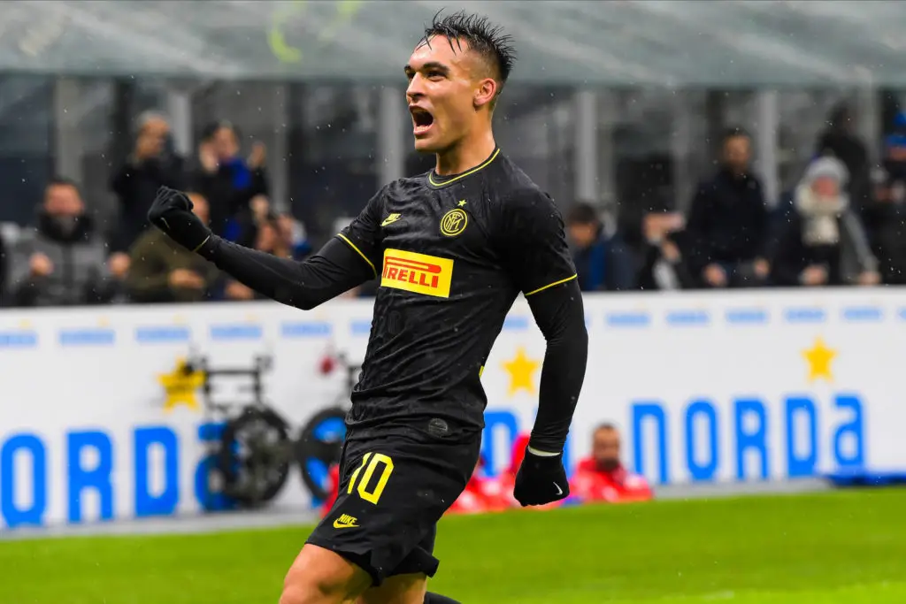 Lautaro MARTINEZ avec l'Inter Milan