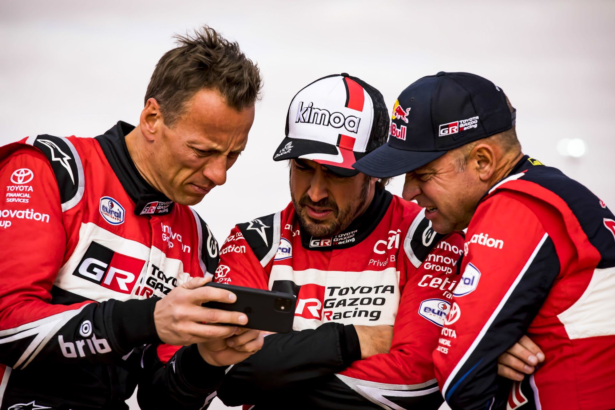 Dakar 2020 - Stage 6: Ha'il > Riyadh. January 10, 2020 Toyota Gazoo Racing car driver Fernando Alonso (ESP) & co-driver Marc Coma  (ESP) before the start of the 6th stage of the Dakar Rally 2020. ANP DAKARPRESS 

Photo by Icon Sport - Fernando ALONSO - Marc COMA