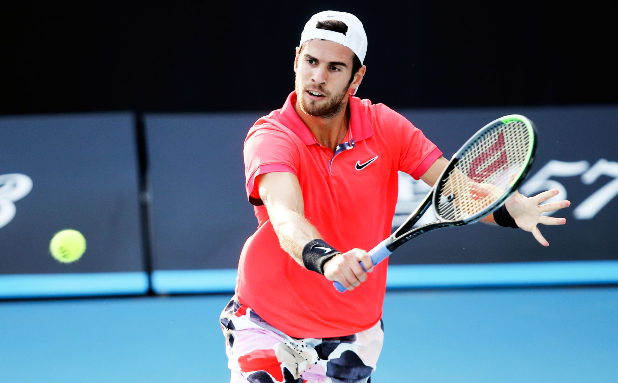 Karen Khachanov (RUS). Photo: GEPA pictures/ Matthias Hauer / Icon Sport