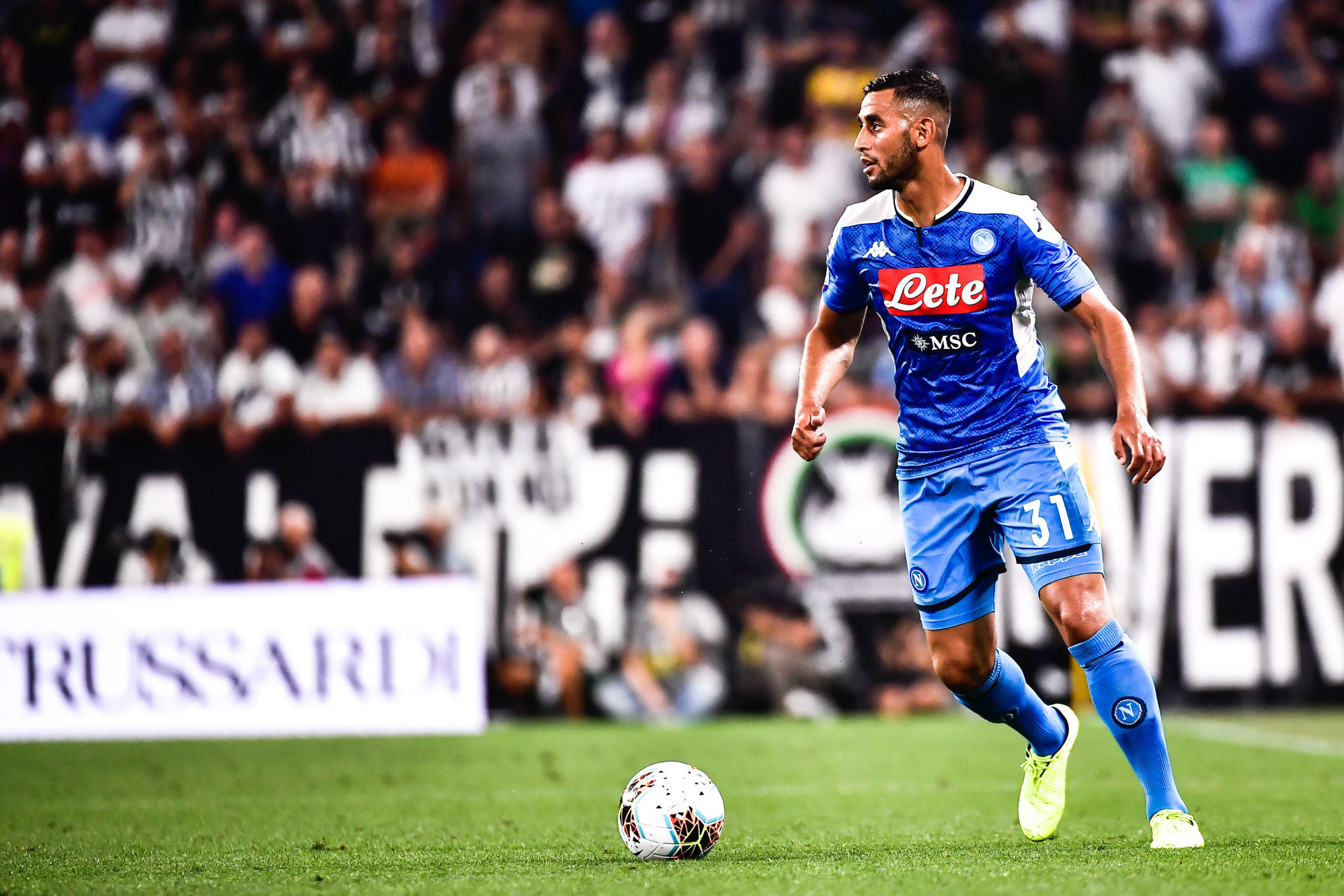 Faouzi Ghoulam during the Serie A match between Juventus and Napoli on 31th August 2019
Photo : LaPresse / Icon Sport