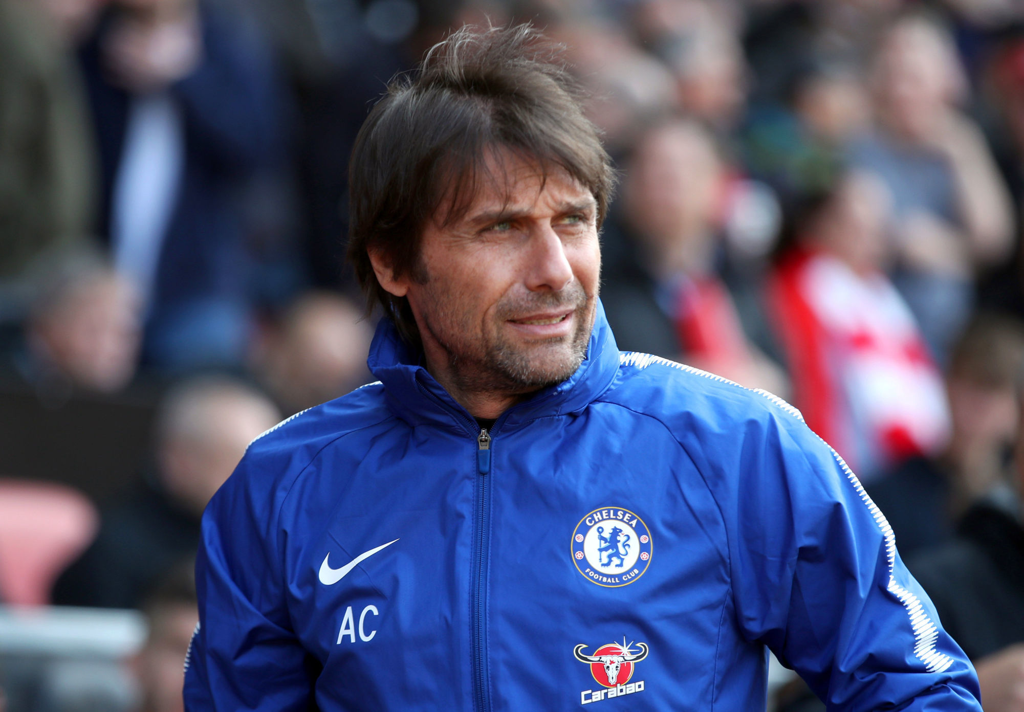 Chelsea manager Antonio Conte during the Premier League match between Southampton and CHelsea at St Mary's Stadium, Southampton on April 14th 2018
Photo : PA Images / Icon Sport