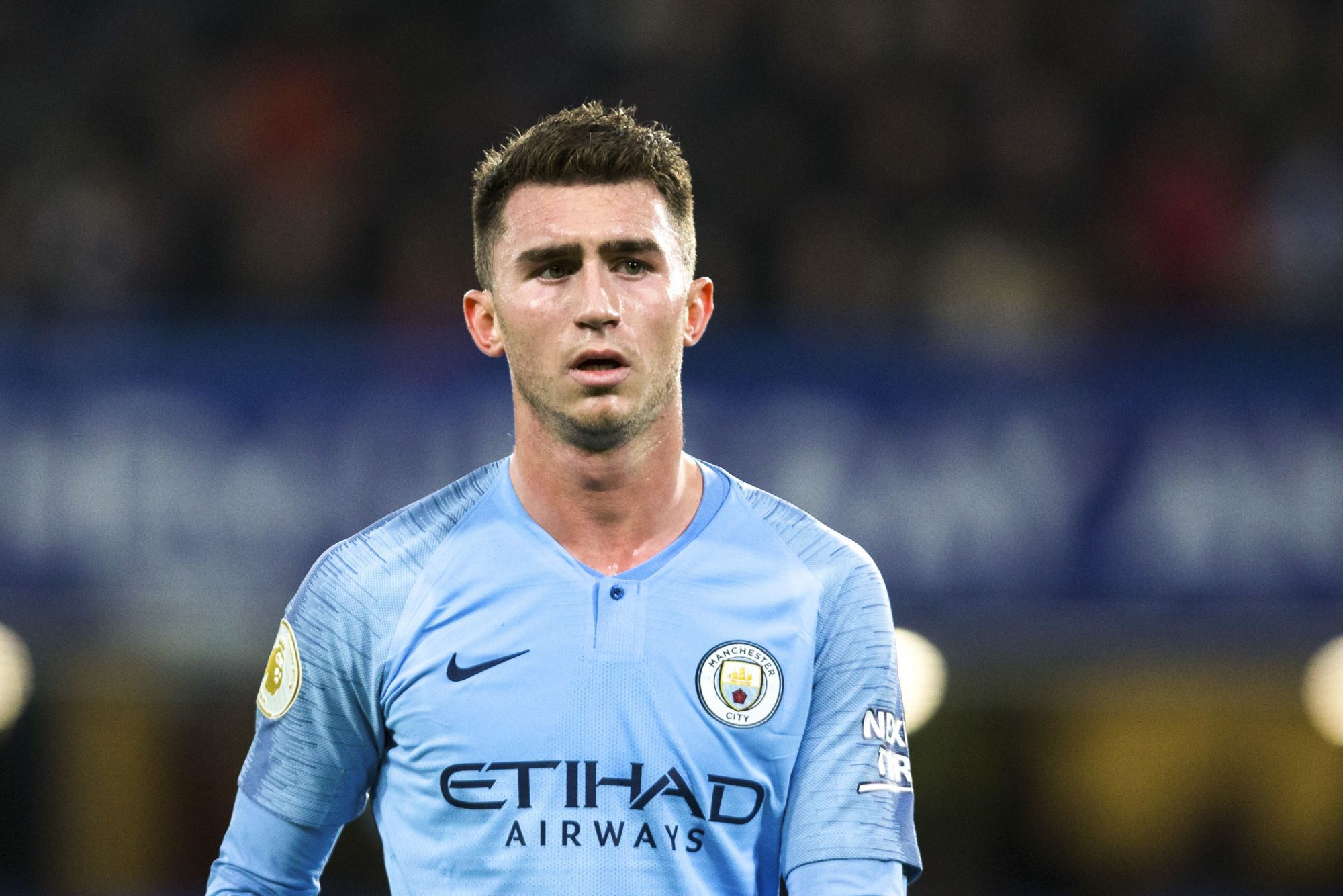 Aymeric Laporte of Manchester City during the Premier League match at Stamford Bridge Stadium, London. Picture date: 8th December 2018. Photo : Spi / Icon Sport