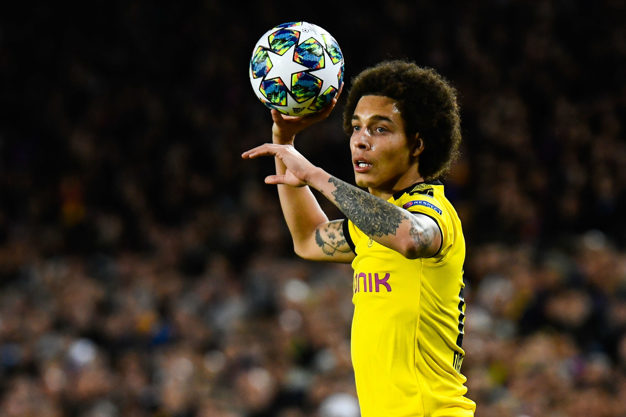 Photo by Pressinphoto/Icon Sport - Axel WITSEL - Camp Nou - Barcelone (Espagne)