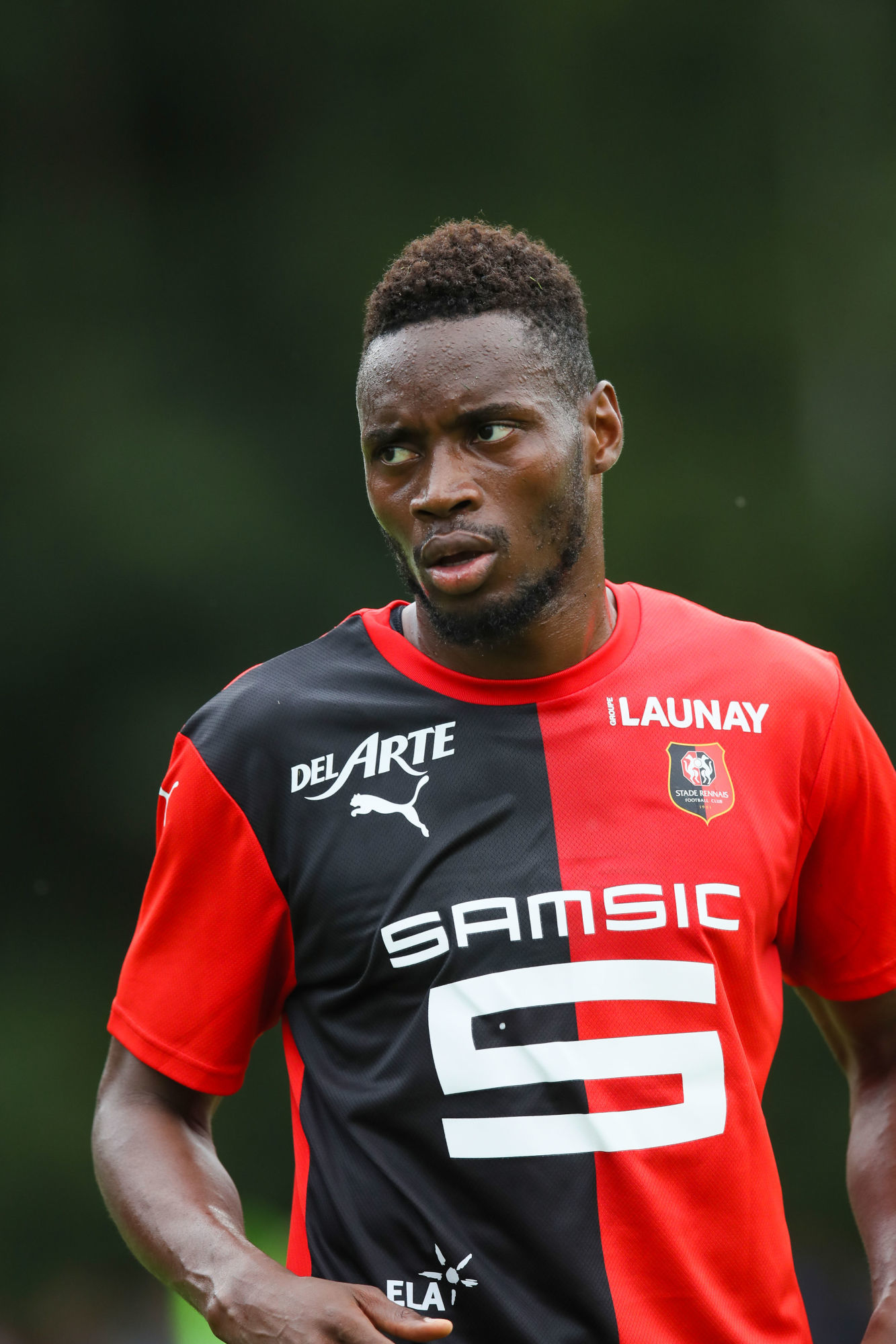 Diafra Sakho of Rennes during the Friendly match between Rennes and Chelsea at Roazhon Park on July 18, 2019 in Rennes, France. (Photo by Vincent Michel/Icon Sport)